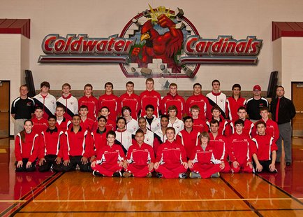 Coldwater High wrestling team 2012-2013 Coldwater High wrestling team 2012-2013