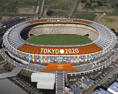 The Tokyo Stadium, one of the proposed Olympic stadiums for the 2020 Summer Olympic games, is seen in this computer-generated file handout i The Tokyo Stadium, one of the proposed Olympic stadiums for the 2020 Summer Olympic games, is seen in this computer-generated file handout i