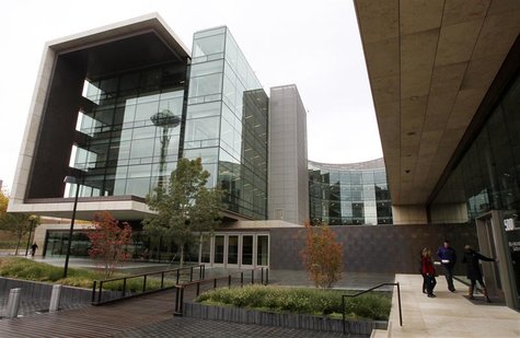 The campus grounds of the Bill and Melinda Gates Foundation in Seattle are pictured in this file photo from November 4, 2011. A three-year, The campus grounds of the Bill and Melinda Gates Foundation in Seattle are pictured in this file photo from November 4, 2011. A three-year,
