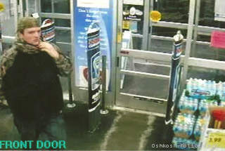 Surveillance photo from the robbery of the Walgreens at W. 9th Ave. and S. Koeller St. in Oshkosh, Jan. 8, 2013. Surveillance photo from the robbery of the Walgreens at W. 9th Ave. and S. Koeller St. in Oshkosh, Jan. 8, 2013.