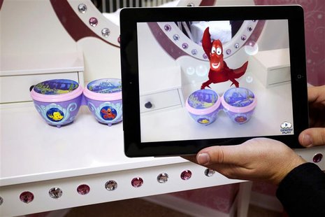 "DreamPlay" app developed by Soon-Shiong's NantWorks company and JAKKS, is seen on a tablet in this undated handout photograph. REUTERS/JAKK "DreamPlay" app developed by Soon-Shiong's NantWorks company and JAKKS, is seen on a tablet in this undated handout photograph. REUTERS/JAKK