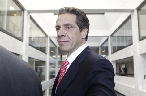New York Governor Andrew Cuomo arrives for a meeting with Appropriations Committee Chairman and Vice-Chairman Senator Daniel Inouye and Sena New York Governor Andrew Cuomo arrives for a meeting with Appropriations Committee Chairman and Vice-Chairman Senator Daniel Inouye and Sena