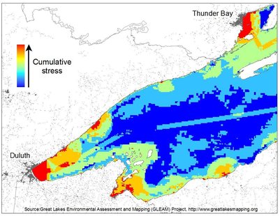 GLEAM Map of Western Lake Superior GLEAM Map of Western Lake Superior