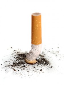 A cigarette. A cigarette.