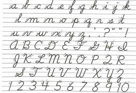 cursive cursive
