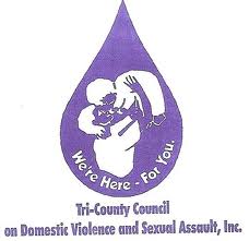 Tri-County Council on Domestic Violence & Sexual Assault logo Tri-County Council on Domestic Violence & Sexual Assault logo