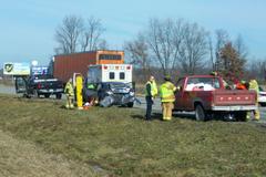 US41 and Harlan Accident US41 and Harlan Accident