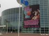 A banner for the 2013 WIAA state girls basketball tournament hangs on the exterior of the Resch Center in Ashwaubenon, Friday, Jan. 11, 2013. (courtesy of FOX 11).