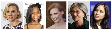 The nominees for best actress for the 85th Academy Awards are shown in this combination of file photographs after they were announced in Bev The nominees for best actress for the 85th Academy Awards are shown in this combination of file photographs after they were announced in Bev
