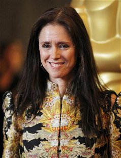 Former director of the musical "Spider-Man: Turn Off the Dark" Julie Taymor poses at the Academy of Motion Picture Arts and Sciences' 2011 G Former director of the musical "Spider-Man: Turn Off the Dark" Julie Taymor poses at the Academy of Motion Picture Arts and Sciences' 2011 G