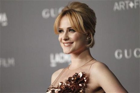 Actress Evan Rachel Wood poses at the Los Angeles County Museum of Art (LACMA) 2012 Art + Film Gala in Los Angeles, California October 27, 2 Actress Evan Rachel Wood poses at the Los Angeles County Museum of Art (LACMA) 2012 Art + Film Gala in Los Angeles, California October 27, 2
