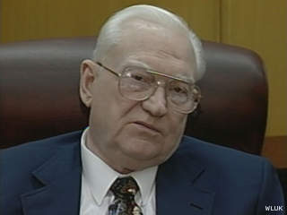 Former Green Bay Mayor Sam Halloin (courtesy of FOX 11). Former Green Bay Mayor Sam Halloin (courtesy of FOX 11).