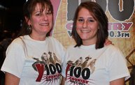 Rascal Flatts, The Band Perry, and Kristen Kelly at the Resch Center on 1/10/13 With Y100 1