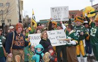 Packer Pep Rally in Downtown Green Bay 8