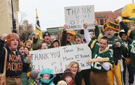 Packer Pep Rally in Downtown Green Bay 7