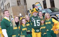 Packer Pep Rally in Downtown Green Bay 6
