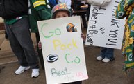 Packer Pep Rally in Downtown Green Bay 5