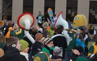 Packer Pep Rally in Downtown Green Bay 10