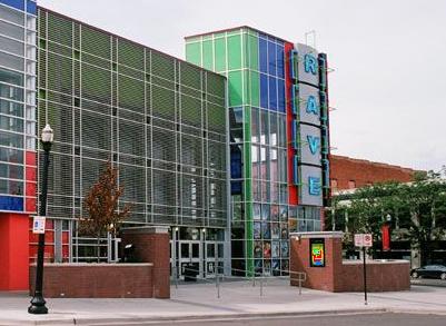 Now closed Rave Theatre Complex in downtown Kalamazoo Now closed Rave Theatre Complex in downtown Kalamazoo