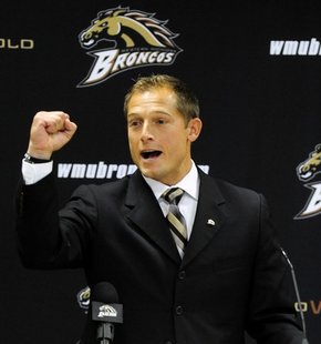 WMU football head coach PJ Fleck WMU football head coach PJ Fleck