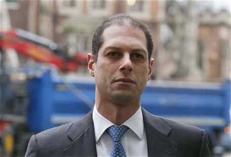 Former Credit Suisse trader Kareem Serageldin arrives at Westminster Magistrates Court in London January 14, 2013. REUTERS/Suzanne Plunkett Former Credit Suisse trader Kareem Serageldin arrives at Westminster Magistrates Court in London January 14, 2013. REUTERS/Suzanne Plunkett