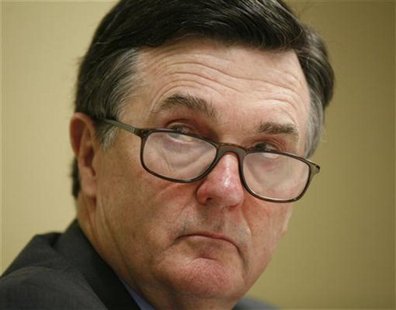 CEO of the Federal Reserve Bank in Atlanta Dennis Lockhart listens during a presentation at the American Economic Association Conference in CEO of the Federal Reserve Bank in Atlanta Dennis Lockhart listens during a presentation at the American Economic Association Conference in