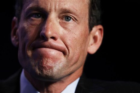 Lance Armstrong, founder of the LIVESTRONG foundation, takes part in a special session regarding cancer in the developing world during the C Lance Armstrong, founder of the LIVESTRONG foundation, takes part in a special session regarding cancer in the developing world during the C