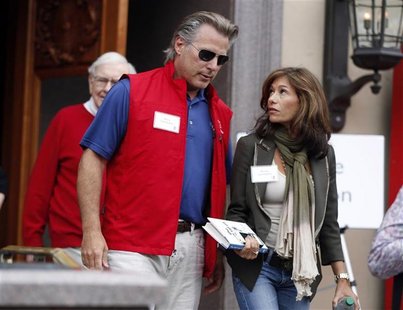 Former Yahoo interim CEO Ross Levinsohn and his wife Nicole Levinsohn attend the Allen & Co Media Conference in Sun Valley, Idaho July 13, 2 Former Yahoo interim CEO Ross Levinsohn and his wife Nicole Levinsohn attend the Allen & Co Media Conference in Sun Valley, Idaho July 13, 2