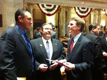 Senator Lasee, Representative Tittle and Senator Leibham discuss State of State Senator Lasee, Representative Tittle and Senator Leibham discuss State of State
