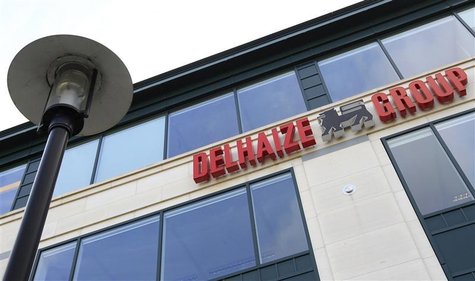 A view of the headquarters of Belgian supermarket chain Delhaize in Brussels March 8, 2012. REUTERS/Yves Herman A view of the headquarters of Belgian supermarket chain Delhaize in Brussels March 8, 2012. REUTERS/Yves Herman
