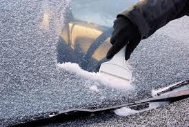 Scrape Off The Frost Before Driving! Scrape Off The Frost Before Driving!