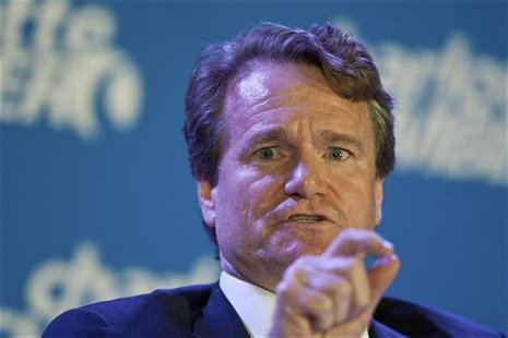 Bank of America Corp Chief Executive Officer Brian Moynihan speaks during the Charlotte Chamber's Economic Outlook Conference in Charlotte, Bank of America Corp Chief Executive Officer Brian Moynihan speaks during the Charlotte Chamber's Economic Outlook Conference in Charlotte,
