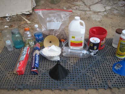 They had everything you need for a do it yourself meth lab They had everything you need for a do it yourself meth lab