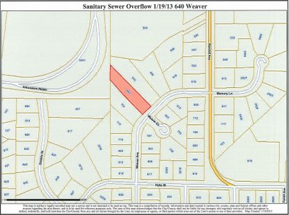 Map shows the lot impacted by the sewage spill Map shows the lot impacted by the sewage spill