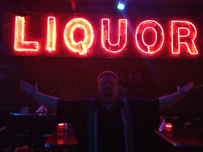Bryan loves his liquor