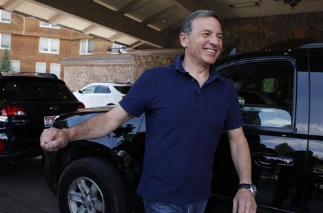 Disney CEO Robert Iger attends the Allen & Co Media Conference in Sun Valley, Idaho July 10, 2012. REUTERS/Jim Urquhart Disney CEO Robert Iger attends the Allen & Co Media Conference in Sun Valley, Idaho July 10, 2012. REUTERS/Jim Urquhart