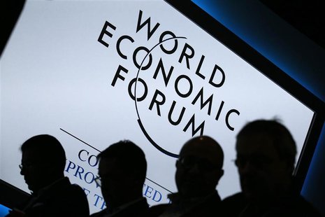 Participants attend a session during the annual World Economic Forum (WEF) meeting in Davos, January 23, 2013. REUTERS/Pascal Lauener Participants attend a session during the annual World Economic Forum (WEF) meeting in Davos, January 23, 2013. REUTERS/Pascal Lauener