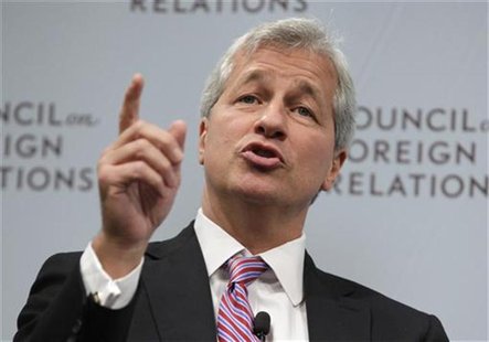 JPMorgan Chase & Co CEO Jamie Dimon speaks about the state of the global economy at a forum hosted by the Council on Foreign Relations (CFR) JPMorgan Chase & Co CEO Jamie Dimon speaks about the state of the global economy at a forum hosted by the Council on Foreign Relations (CFR)