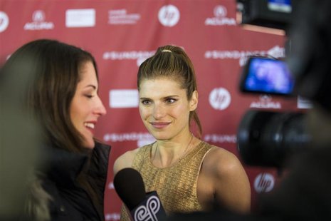 Director Lake Bell arrives for the premiere of the film "In A World" during the Sundance Film Festival in Park City, Utah, January 20, 2013. Director Lake Bell arrives for the premiere of the film "In A World" during the Sundance Film Festival in Park City, Utah, January 20, 2013.