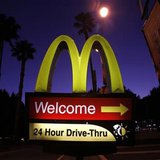 A McDonald's restaurant's drive-thru sign is pictured in Los Angeles April 4, 2011. REUTERS/Mario Anzuoni A McDonald's restaurant's drive-thru sign is pictured in Los Angeles April 4, 2011. REUTERS/Mario Anzuoni