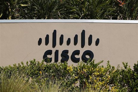 A sign marking a Cisco office is pictured in San Diego, California November 12, 2012. REUTERS/Mike Blake A sign marking a Cisco office is pictured in San Diego, California November 12, 2012. REUTERS/Mike Blake