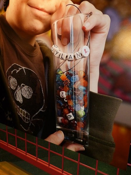 Close up of the Legacy Beads.