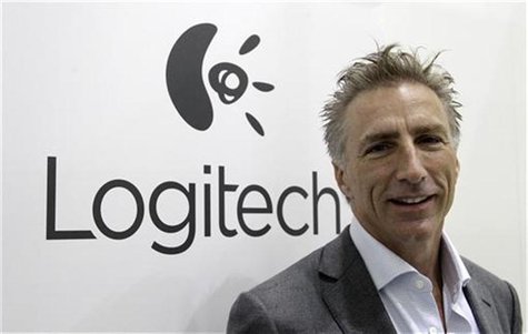 Logitech president Bracken Darrell poses before a Reuters interview during the opening day of the IFA consumer electronics fair in Berlin, A Logitech president Bracken Darrell poses before a Reuters interview during the opening day of the IFA consumer electronics fair in Berlin, A