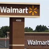 A new Wal-Mart store shows off the company's new logo in Loveland, Colorado July 21, 2009. REUTERS/Rick Wilking