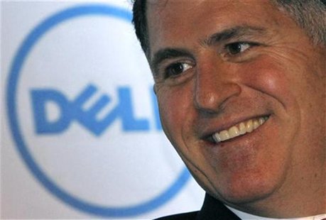 Dell Inc. founder and chief executive Michael Dell smiles during a business conference organised by the Federation of Indian Chambers of Com Dell Inc. founder and chief executive Michael Dell smiles during a business conference organised by the Federation of Indian Chambers of Com