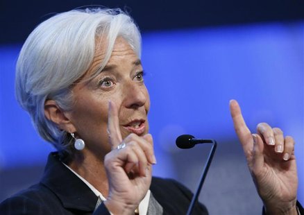 International Monetary Fund (IMF) chief Christine Lagarde attends the annual meeting of the World Economic Forum (WEF) in Davos January 25, International Monetary Fund (IMF) chief Christine Lagarde attends the annual meeting of the World Economic Forum (WEF) in Davos January 25,