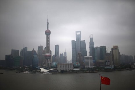 The Bund on the banks of the Huangpu River is pictured on a hazy day in Shanghai, September 8, 2012. REUTERS/Aly Song The Bund on the banks of the Huangpu River is pictured on a hazy day in Shanghai, September 8, 2012. REUTERS/Aly Song