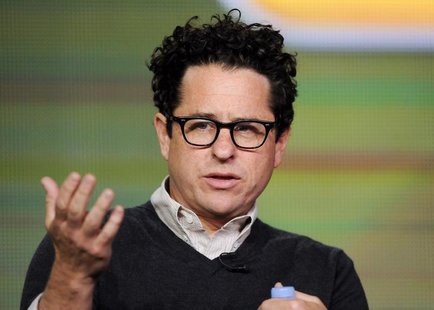 Executive producer J.J. Abrams takes part in a panel discussion of NBC Universal's series "Revolution" during the 2013 Winter Press Tour for Executive producer J.J. Abrams takes part in a panel discussion of NBC Universal's series "Revolution" during the 2013 Winter Press Tour for