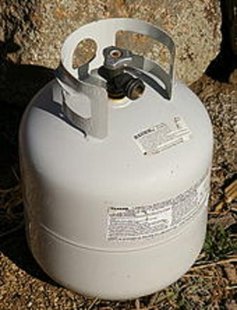 Propane is the same gas many of us use in campers and barbecues. In rural parts of the state its sometimes used to heat homes. Propane is the same gas many of us use in campers and barbecues. In rural parts of the state its sometimes used to heat homes.