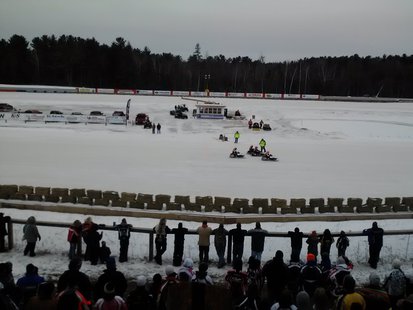 Snowmobile races Snowmobile races
